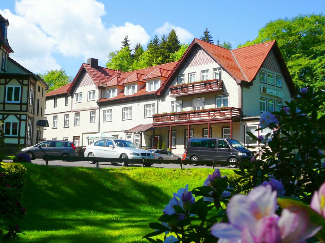 Waldhotel Friedrichroda Thringen Vooraanzicht