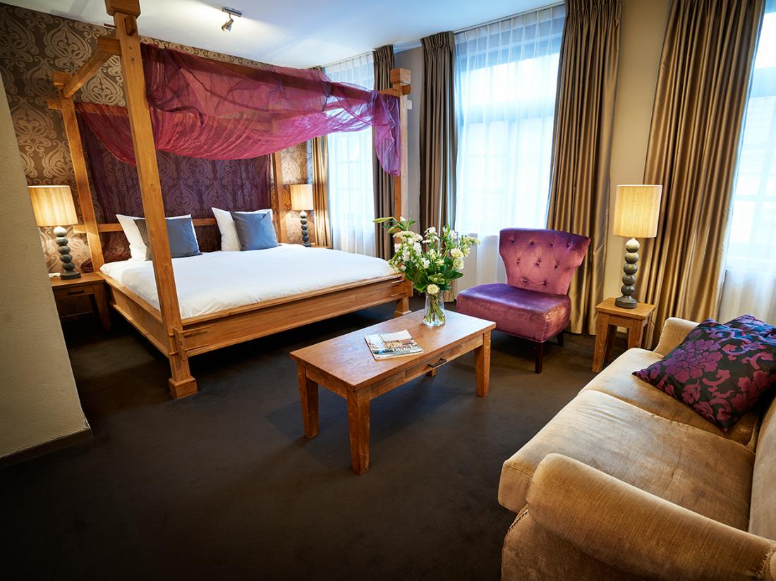 Hotelaanbieding Saillant Hotel Gulpen limburg junior suite