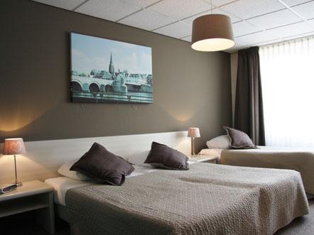 Hotel op de Beek Limburg Driepersoonskamer